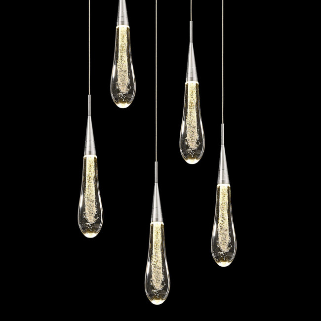 Подвесной светильник DeLight Collection P98036-5 silver Подвесной светильник DeLight Collection P98036-5 silver