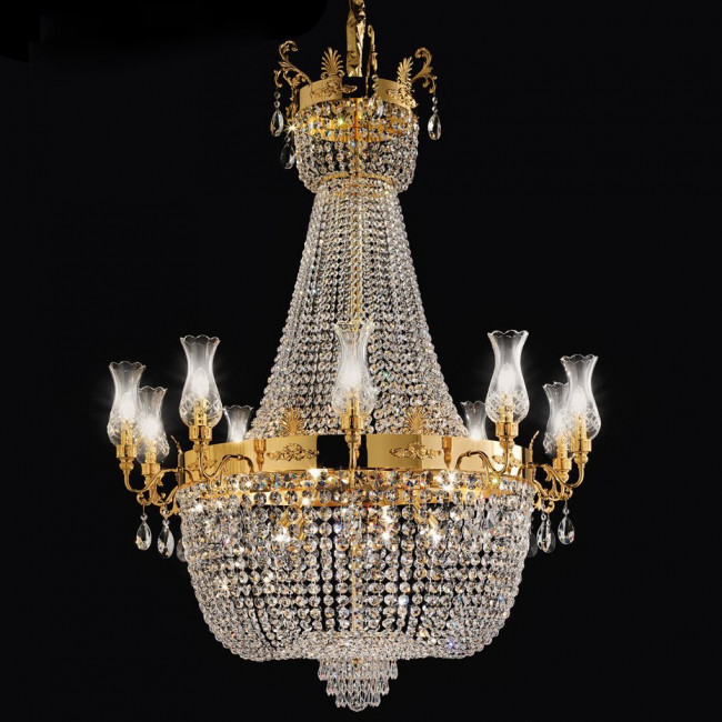 Люстра Masiero Impero & Deco VE 827 20 CUT CRYSTAL