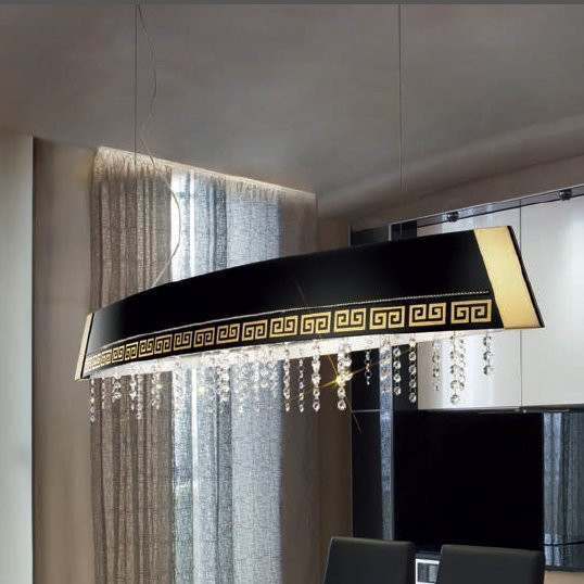 Подвесной светильник Kolarz Celtic Barca 0379.36.3.Bk+0295.KIT-2XL.3.ET