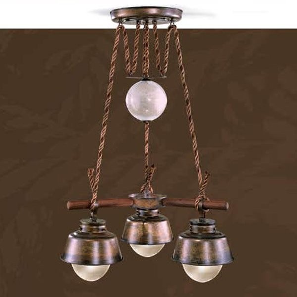 Подвесной светильник Lustrarte Nautica Amarras 308/3.89 77 Подвесной светильник Lustrarte Nautica Amarras 308/3.89 77