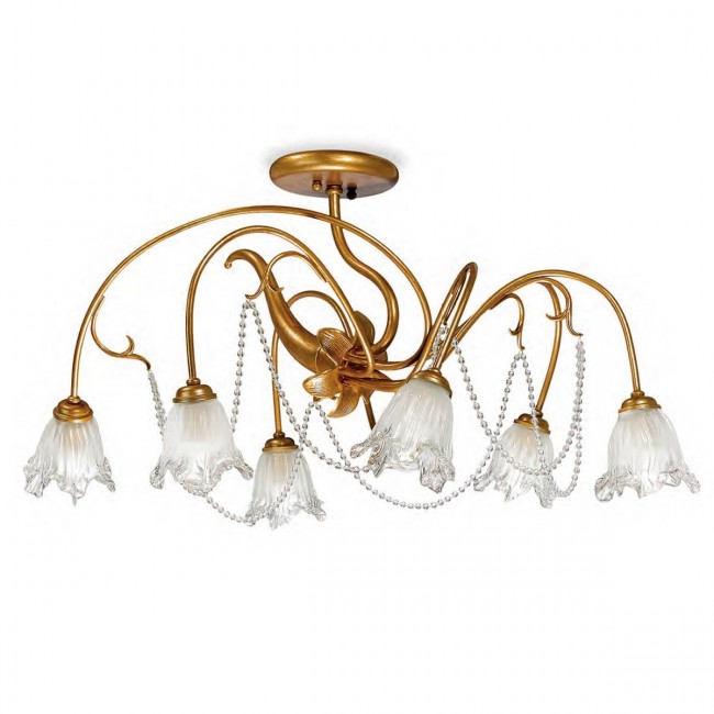 Потолочная люстра Prearo Elysee 2096/6/PL/RA Потолочная люстра Prearo Elysee 2096/6/PL/RA