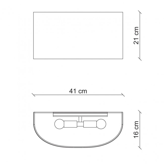 Настенный светильник Baga Bespoke Preziosa VL Black nickel | T29 cat. E Настенный светильник Baga Bespoke Preziosa VL Black nickel | T29 cat. E