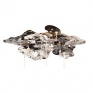 Потолочный светильник IDL Leaves 605/5PF black nickel Потолочный светильник IDL Leaves 605/5PF black nickel