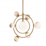 Подвесной светильник DeLight Collection planet KG1122P-7 brass Подвесной светильник DeLight Collection planet KG1122P-7 brass