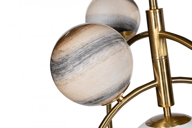 Подвесной светильник DeLight Collection planet KG1122P-7 brass Подвесной светильник DeLight Collection planet KG1122P-7 brass