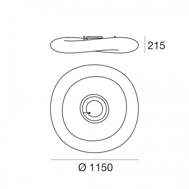 Потолочный светильник Linea Light Mr Magoo 7789 Потолочный светильник Linea Light Mr Magoo 7789