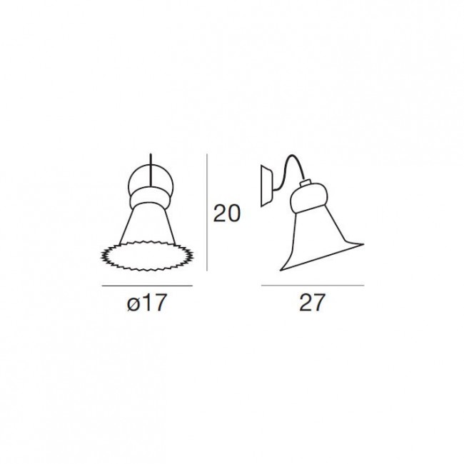 Бра Linea Light Mami 2655 Бра Linea Light Mami 2655