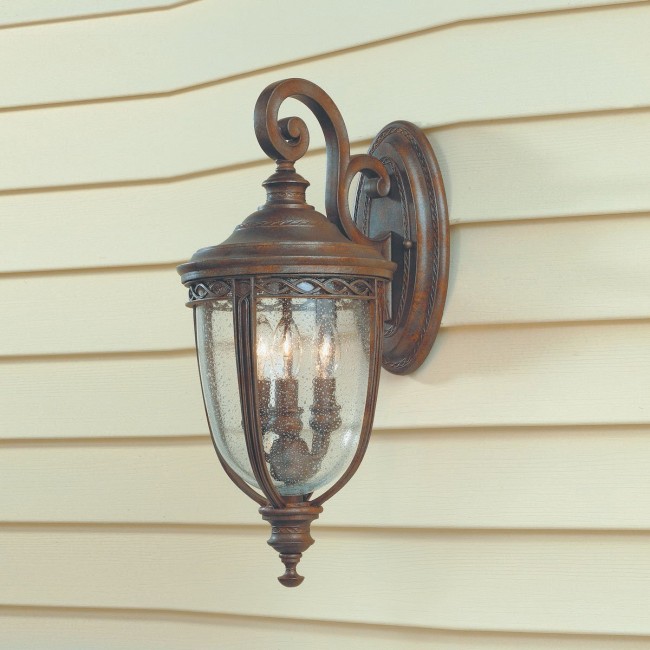 Уличный настенный светильник Feiss English Bridle FE/EB2/M BRB Уличный настенный светильник Feiss English Bridle FE/EB2/M BRB