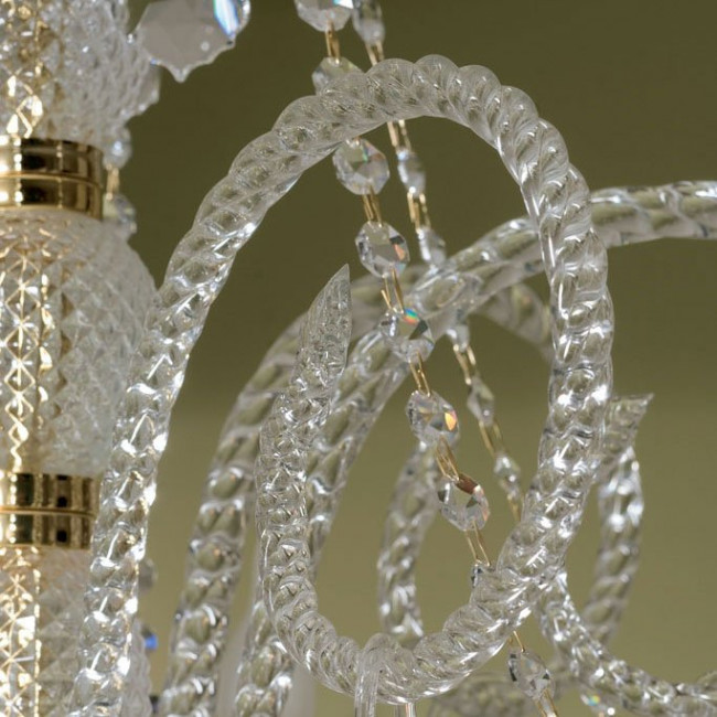 Люстра Euroluce Epoca L12+6 gold Scholer Люстра Euroluce Epoca L12+6 gold Scholer