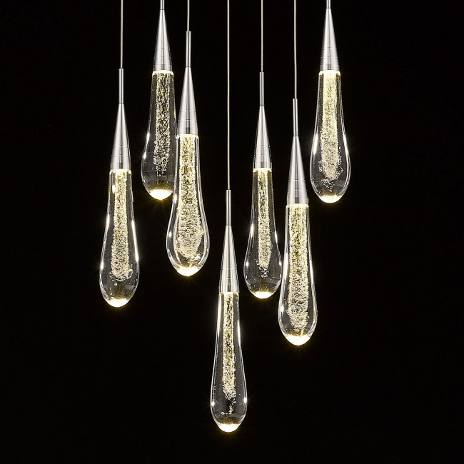 Подвесной светильник DeLight Collection P98036-7 silver Подвесной светильник DeLight Collection P98036-7 silver