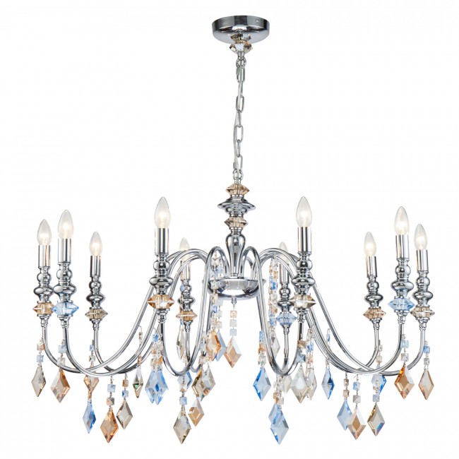 Люстра Lucia Tucci Maya 4450.10 chrome