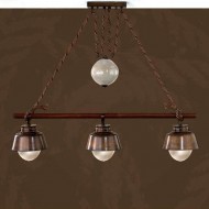 Подвесной светильник Lustrarte Nautica Amarras 308/3L.89 77 Подвесной светильник Lustrarte Nautica Amarras 308/3L.89 77