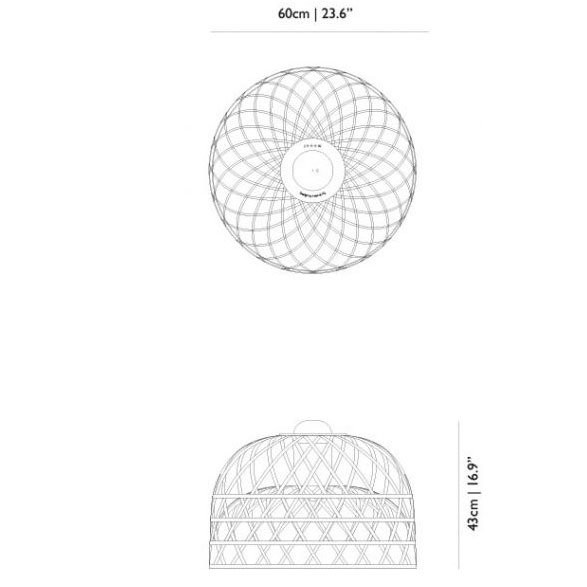 Подвесной светильник MOOOI Emperor S MOLEMS-S--R Подвесной светильник MOOOI Emperor S MOLEMS-S--R