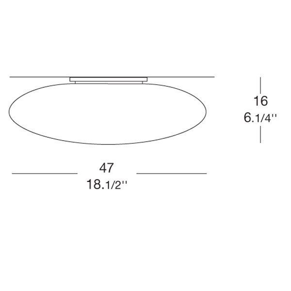 Настенно-потолочный светильник Leucos FELIX 47 P-PL 0002386 Настенно-потолочный светильник Leucos FELIX 47 P-PL 0002386