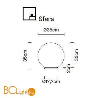 Настольная лампа Fabbian Lumi F07 B57 01 Настольная лампа Fabbian Lumi F07 B57 01