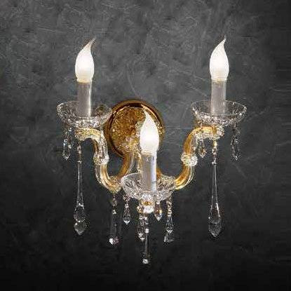 Бра Beby Group Novecento 6306/3A Light gold CUT CRYSTAL Бра Beby Group Novecento 6306/3A Light gold CUT CRYSTAL