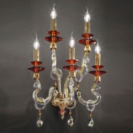 Бра Euroluce Elsa Special Edition A5 gold Topaz Бра Euroluce Elsa Special Edition A5 gold Topaz