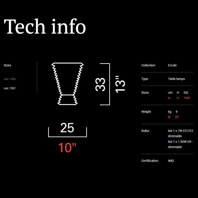 Настольная лампа Barovier&Toso Ercole 7357/CC Настольная лампа Barovier&Toso Ercole 7357/CC