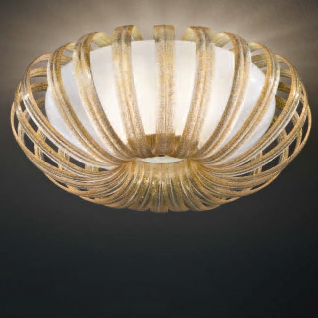 Потолочный светильник Italamp Soon 2318/PL PVC Glitter Oro