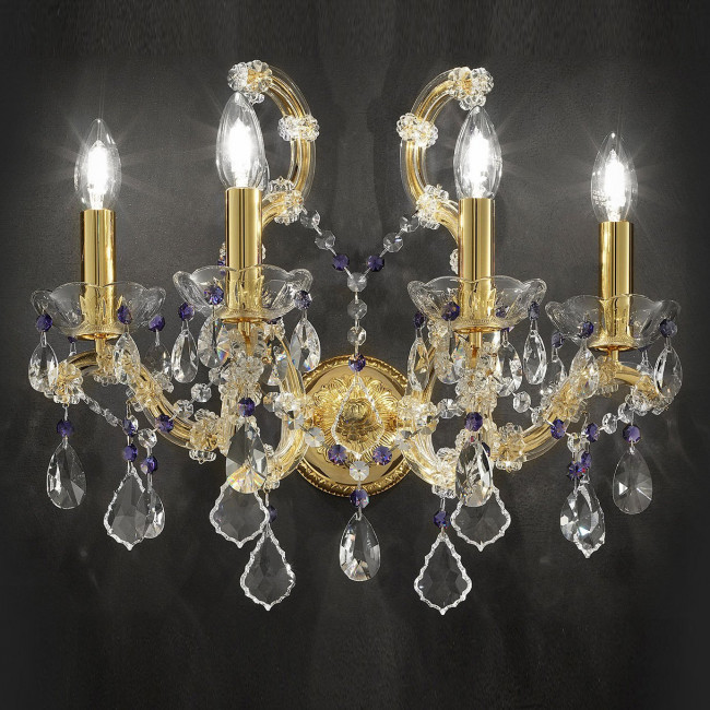 Бра Masiero Maria Teresa VE 996/A4 MT CUT CRYSTAL Бра Masiero Maria Teresa VE 996/A4 MT CUT CRYSTAL