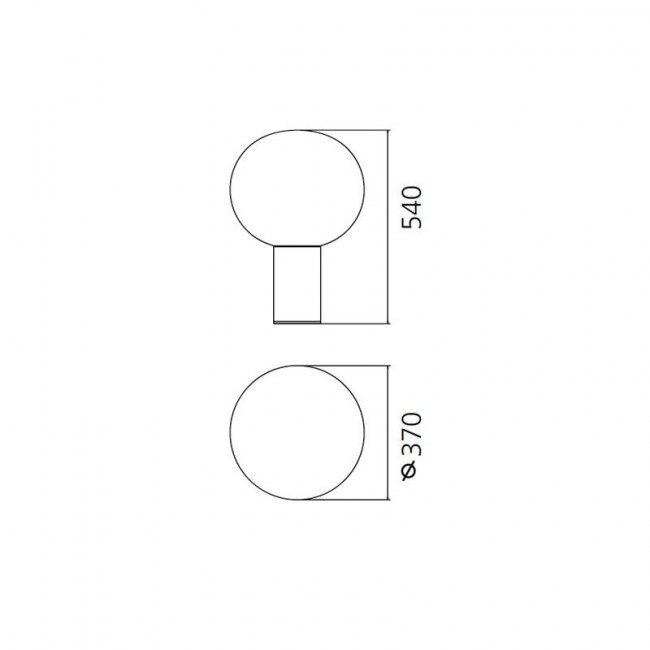 Настольный светильник Artemide Laguna 1809160A