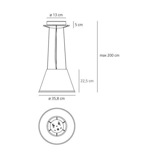Подвесной светильник Artemide Choose 1123110A Подвесной светильник Artemide Choose 1123110A
