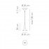 Подвесной светильник Axo Light Nafir SP NAFIR 1 BC OR SPNAFIR1BCORGU1 Подвесной светильник Axo Light Nafir SP NAFIR 1 BC OR SPNAFIR1BCORGU1