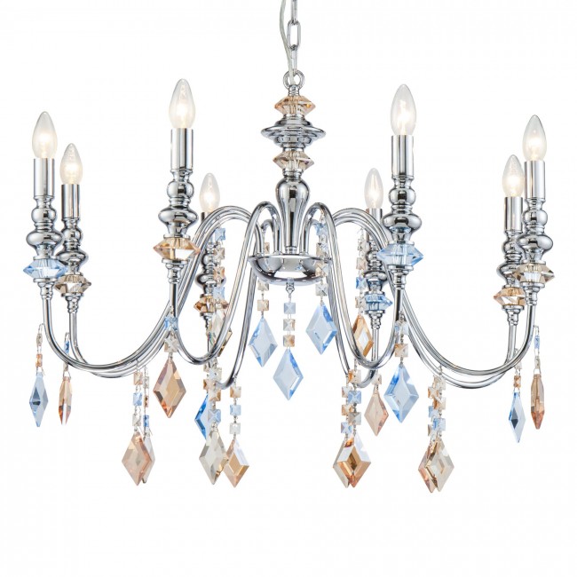 Люстра Lucia Tucci Maya 4450.8 chrome