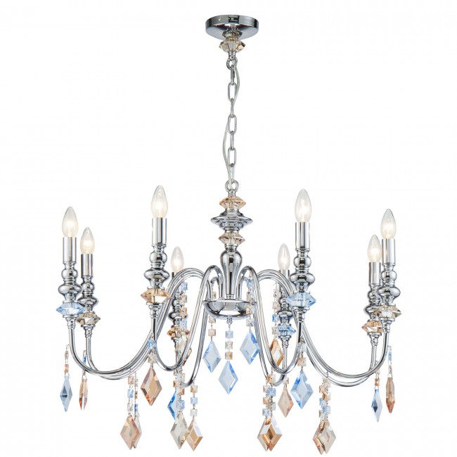 Люстра Lucia Tucci Maya 4450.8 chrome