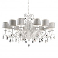 Люстра Masiero Acantia 12 V95 / DAM/14/WH Cut crystal Люстра Masiero Acantia 12 V95 / DAM/14/WH Cut crystal