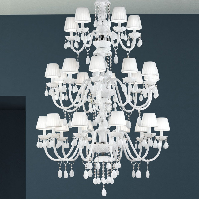 Люстра Masiero Milord 10+10+5 VV White / ORG/12/WH Люстра Masiero Milord 10+10+5 VV White / ORG/12/WH