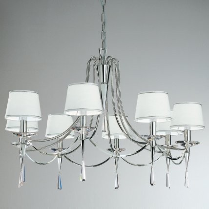 Люстра Prearo Princess PRINCESS/8/CR/CP Люстра Prearo Princess PRINCESS/8/CR/CP