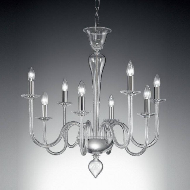 Люстра Vetri Lamp 1177/8 Cristallo Люстра Vetri Lamp 1177/8 Cristallo