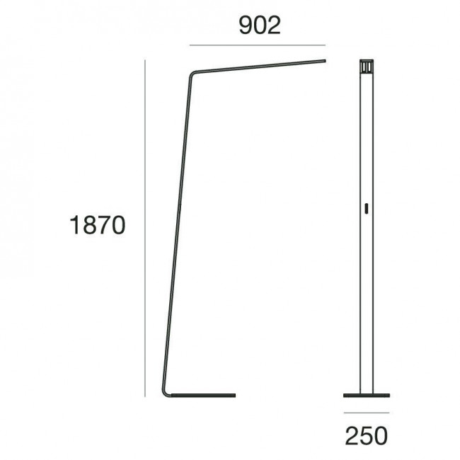 Напольный светильник Linea Light Lama 7101 Напольный светильник Linea Light Lama 7101