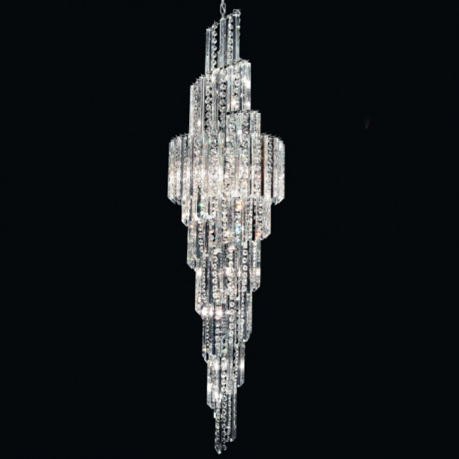 Подвесной светильник Renzo Del Ventisette L 14375/190 TOC DEC. CROMO Подвесной светильник Renzo Del Ventisette L 14375/190 TOC DEC. CROMO