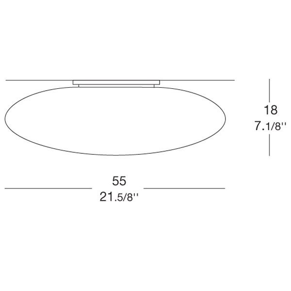 Настенно-потолочный светильник Leucos FELIX 55 P-PL 0002389 Настенно-потолочный светильник Leucos FELIX 55 P-PL 0002389