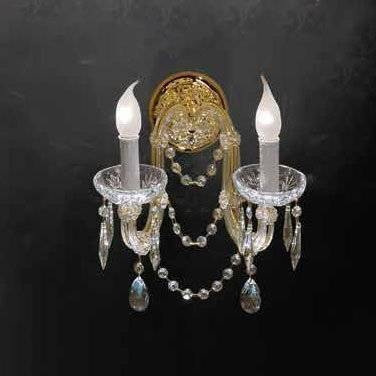 Бра Beby Group Novecento 6314/2A Light gold CUT CRYSTAL Бра Beby Group Novecento 6314/2A Light gold CUT CRYSTAL