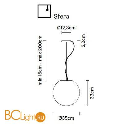 Подвесной светильник Fabbian Lumi F07 A45 01 Подвесной светильник Fabbian Lumi F07 A45 01
