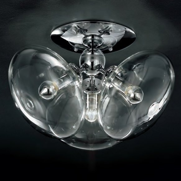 Потолочный светильник IDL Moira 366/3PF chrome Потолочный светильник IDL Moira 366/3PF chrome