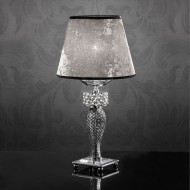 Настольная лампа Euroluce Toochic LP1 Silver Fume Настольная лампа Euroluce Toochic LP1 Silver Fume