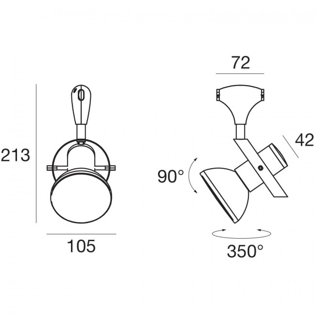 Светильник для струнной системы Linea Light Andromeda TR4303-3 Светильник для струнной системы Linea Light Andromeda TR4303-3