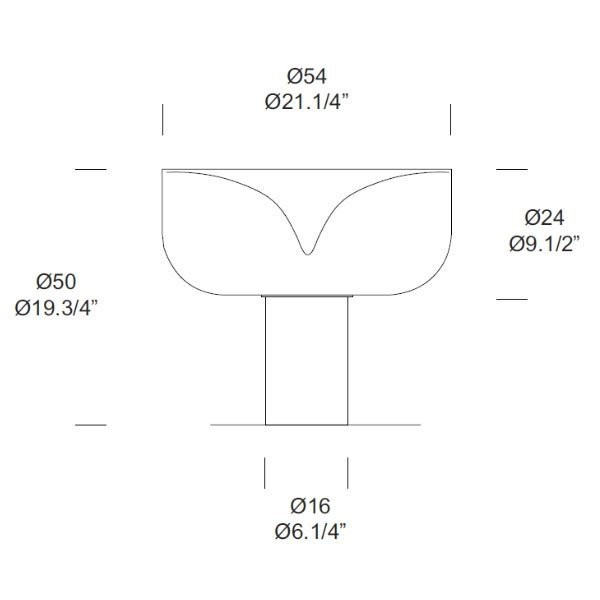Настольная лампа Leucos Aella T 0004018