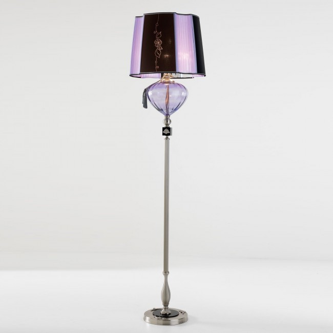 Торшер Euroluce Orfeo Orfeo PT1 silver Violet Торшер Euroluce Orfeo Orfeo PT1 silver Violet