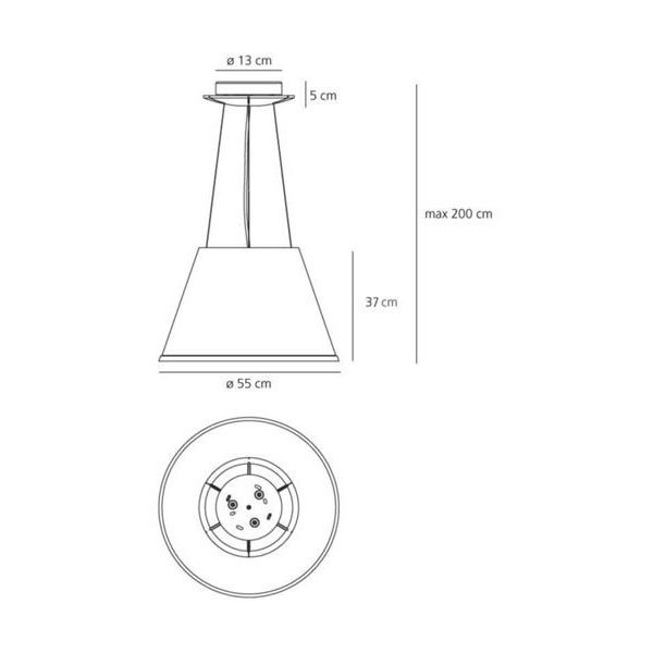 Подвесной светильник Artemide Choose 1124110A Подвесной светильник Artemide Choose 1124110A