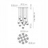 Подвесной светильник Axo Light Fedora SP FEDO 12 SPFEDO12ROBCGU1 Подвесной светильник Axo Light Fedora SP FEDO 12 SPFEDO12ROBCGU1