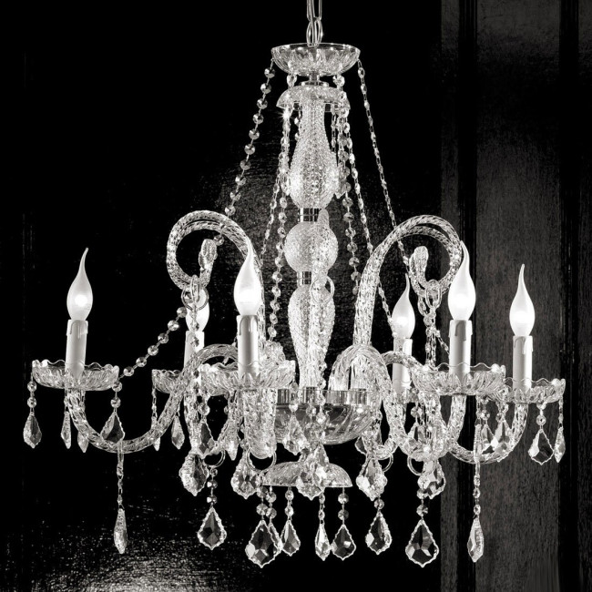 Люстра Euroluce Epoca L6 silver Scholer Люстра Euroluce Epoca L6 silver Scholer