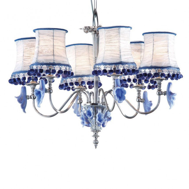 Люстра IlParalume MARINA 5524 1843/CH6/KR/BLU