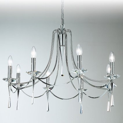 Люстра Prearo Princess PRINCESS/8/CR/SP Люстра Prearo Princess PRINCESS/8/CR/SP