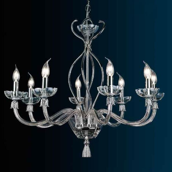 Люстра Renzo Del Ventisette Contemporary L 13716/8 CR DEC. CROMO C.M Люстра Renzo Del Ventisette Contemporary L 13716/8 CR DEC. CROMO C.M