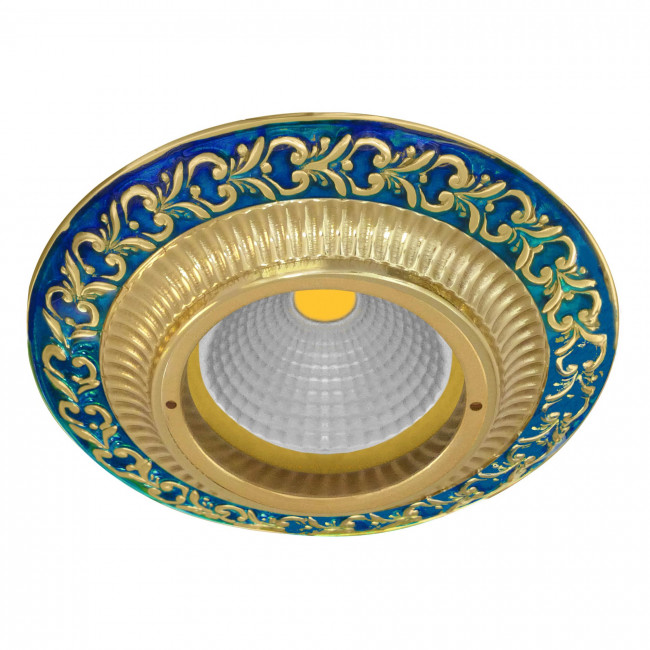 Встраиваемый спот (точечный светильник) FEDE Lighting Smalto Italiano SS Round FD1004AZEN Встраиваемый спот (точечный светильник) FEDE Lighting Smalto Italiano SS Round FD1004AZEN